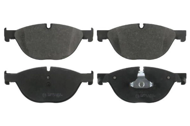 Image of SWAG 20 91 6787 Brake pad set Front Axle, prepared for wear warning indicator Brake Pad Set,disc brake (402)
