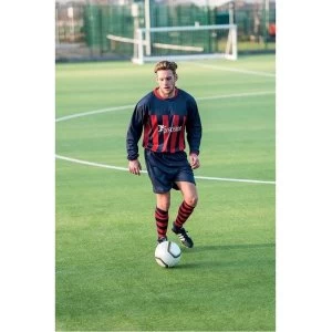 Image of Precision Valencia Shirt 46-48" Navy/Red