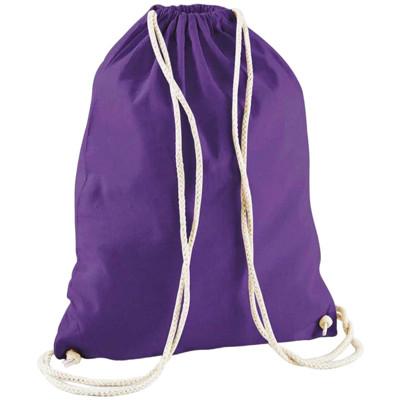 Image of Westford Mill WM110 womens Sports bag in Purple
