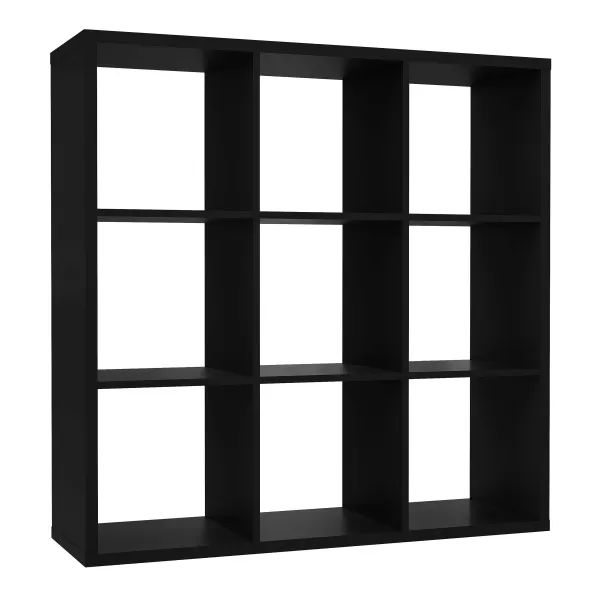 Image of Mauro 3X3 Storage Unit In Matt Black