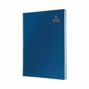 Image of Collins Academic Diary Day Per Page A5 Blue 2023-2024 52M-60.24