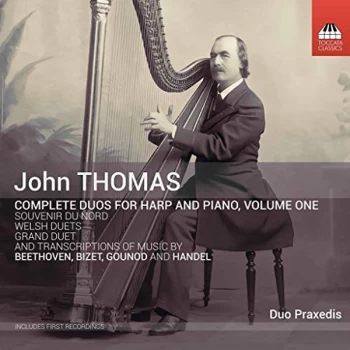 Image of Duo Praxedis: Praxedis Hug-Rütti - John Thomas: Complete Duos for Harp and Piano CD