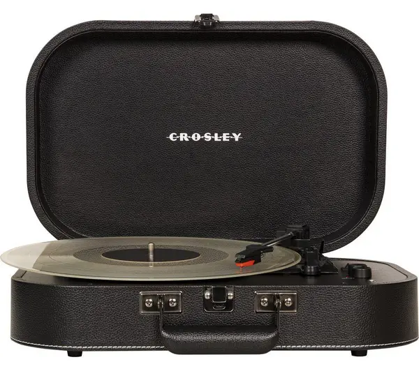 image of CROSLEY Discovery Belt Drive Bluetooth Turntable - Black 710244250627