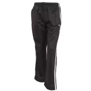 Image of Mens Sportswear Tracksuit/Jogging Bottoms (Open Cuff) (L Waist 36-38inch (91-97cm)) (Black)