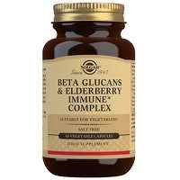 image of Solgar Beta Glucans and Elderberry Immune Complex 60 Vcaps