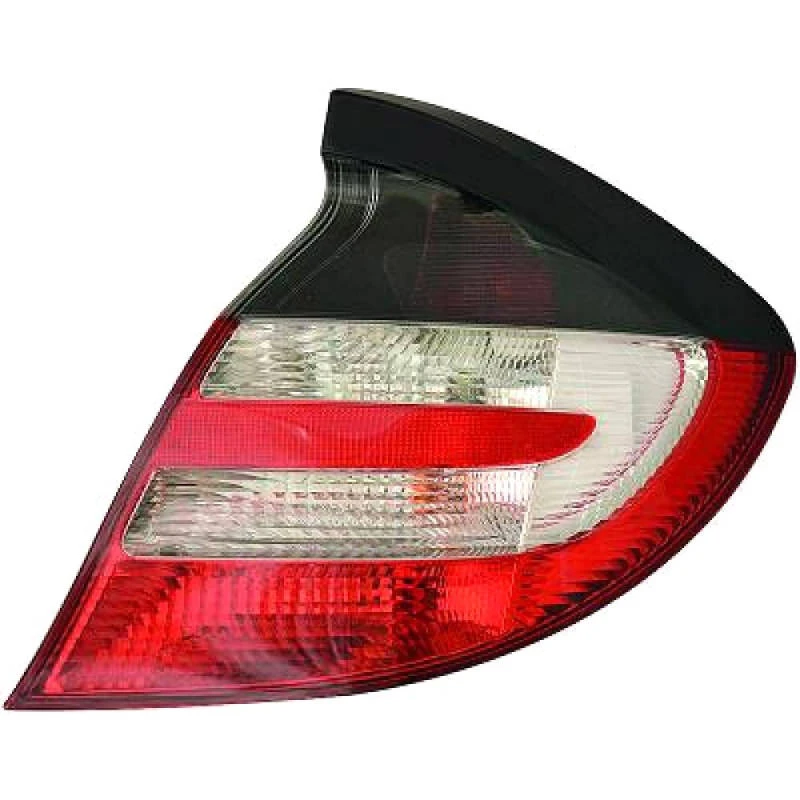 Image of DIEDERICHS 1671390 Rear light with bulb holder, Priority Parts, Right Combination Rearlight (391)