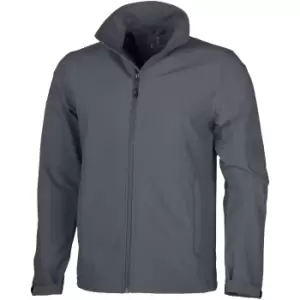 image of Elevate Mens Maxson Softshell Jacket (M) (Storm Grey)