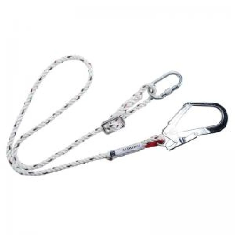 Image of Portwest Adjustable Rope Restraint Lanyard FP22WHR