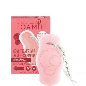 Image of FOAMIE Conditioner Bar - Raspberry for Coloured Hair