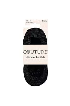 Image of Shimmer Liner Socks (Pack of 2)