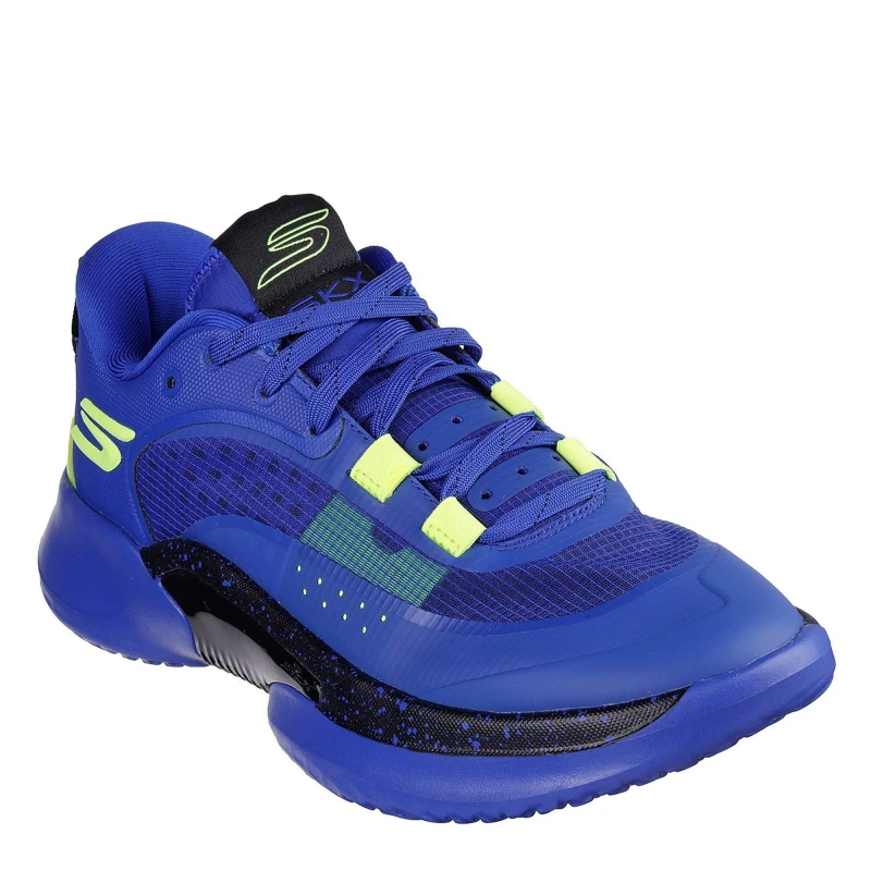 Image of Skechers Resagrip Basketball Trainers Mens Blue/Black male 7 (41)