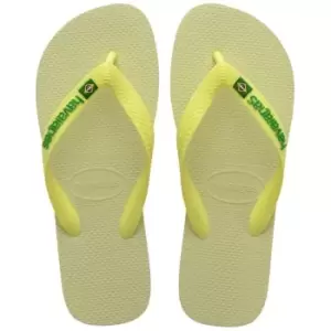 image of Havaianas Brasil Flip Flops - Green