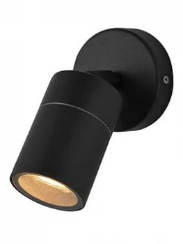 Image of Camden 1 Light Up Or Down Wall Light - Textured Black