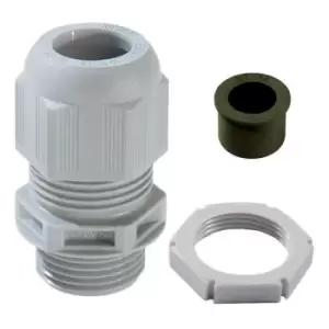 Image of Wiska SPRINT GLP20 and RDE Cable Gland with reduction sealing insert & locknut Black - 10100636