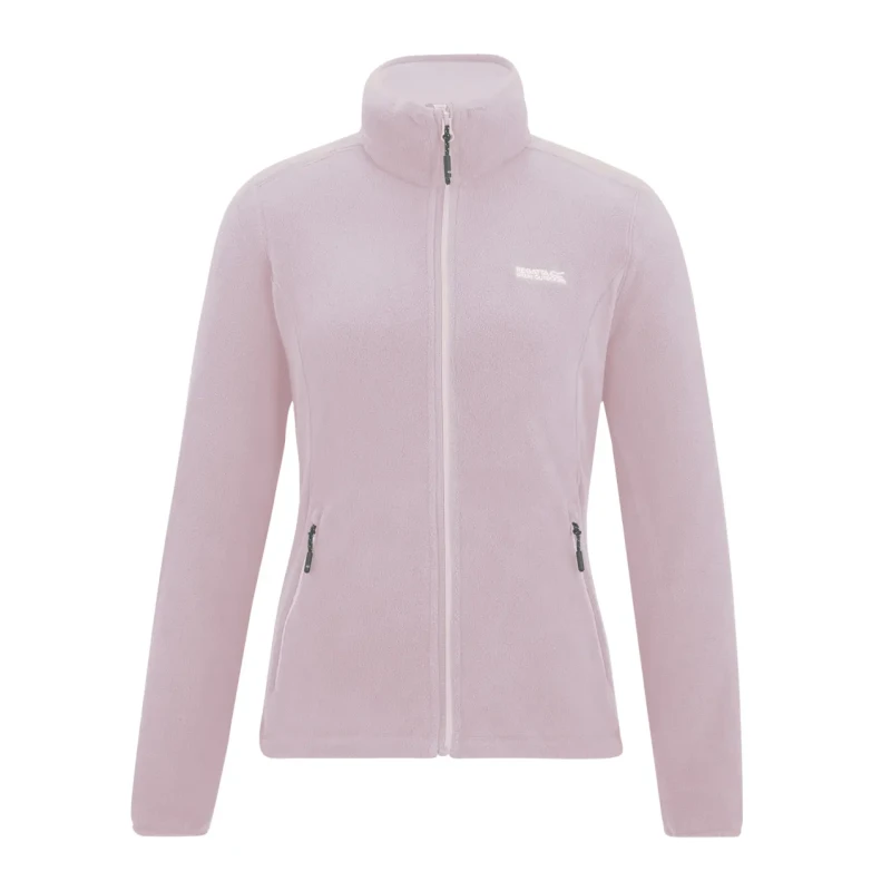 Image of Womens zipped fleece Regatta Floreo IV Violet Female 38