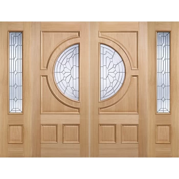 Image of Empress - Oak - Glazed Exterior Door -1981 x 762 x 44