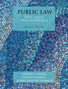 Image of Public Law by Andrew Le Sueur