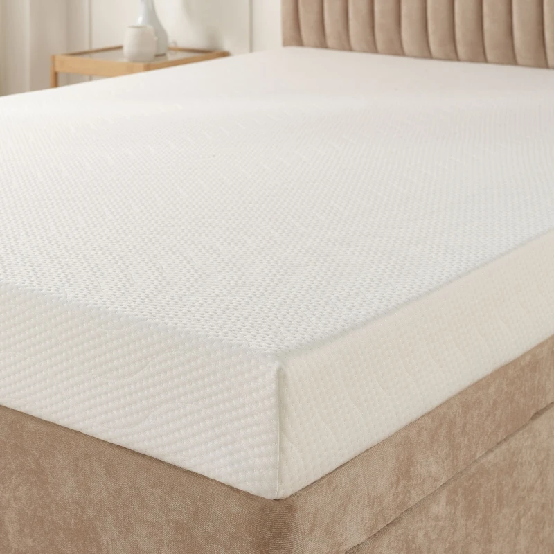 Image of Aspire Essentials 10cm Memory Foam Mattress White