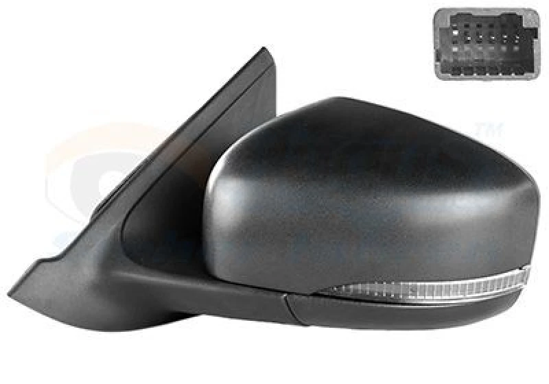 Image of VAN WEZEL Wing mirror VAN WEZEL 1503805