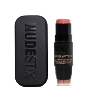 image of NUDESTIX Nudies Matte Lux All Over Face Blush Colour 7g (Various Shades) - Juicy Melons