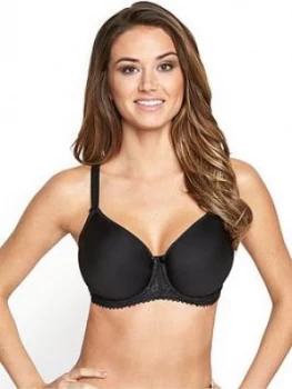 Image of Fantasie Underwired Spacer Moulded Bra - Black, Size 34, Women