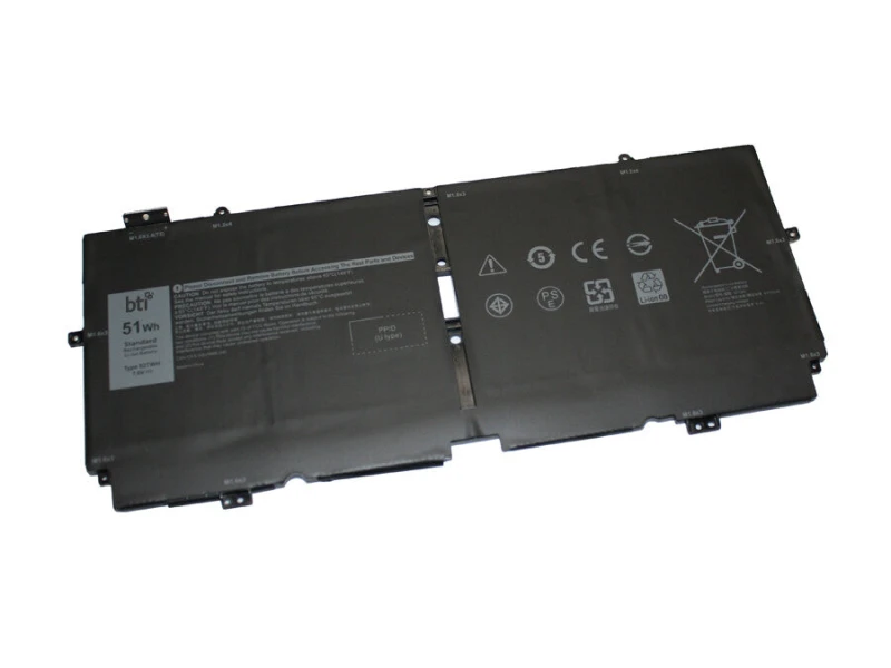 Image of BTI BTI 51Wh 4 cell XX3T7 compatible battery for DELL XPS 7390 2-IN-1 XPS 13 7390 2-IN-1 52TWH-BTI