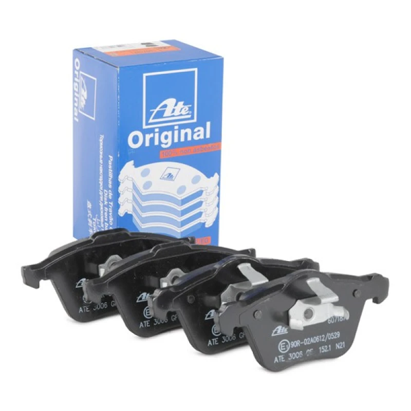 Image of ATE 13.0460-7187.2 Brake pad set excl. wear warning contact Brake Pad Set,disc brake (402)