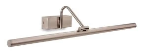Image of LED 1 Light Picture Wall Light Brushed Steel