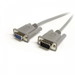 Image of StarTech 3ft Straight Through Serial Cable DB9 MF