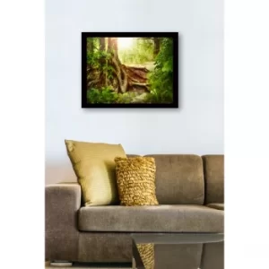 Image of SC1200 Multicolor Decorative Framed MDF Painting