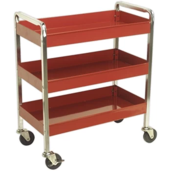 image of Sealey - CX103 Trolley 3-Level Heavy-Duty