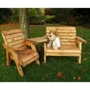 Image of Charles Taylor Kids Angled Bench and Chair Set, none