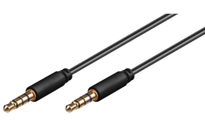 Image of Microconnect IPOD011 audio cable 0.5 m 3.5mm Black