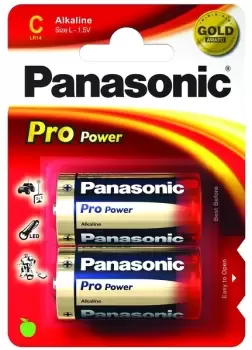 Image of Panasonic 1x2 LR14PPG Single-use battery Alkaline