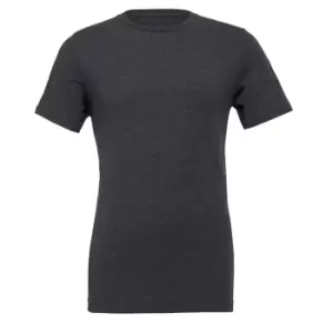 Image of Bella + Canvas Adults Unisex Heather CVC T-Shirt (L) (Dark Grey Heather)