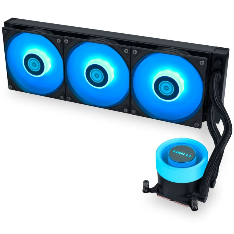 Image of Lian Li Galahad II Lite AIO 360mm ARGB CPU Water Cooler - Black - GA2L36RB