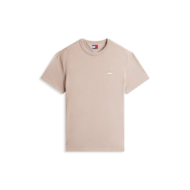 Image of Tommy Jeans Classic Tommy Small Badge T Shirt Limestone male 2XL