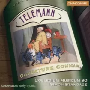 image of Georg Philipp Telemann - Telemann, Georg Philipp - OUVERTURE COMIQUE CD Album - Used