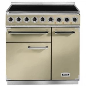 image of Falcon 81820 F900DXEICR-C 81820 90cm Deluxe Induction Range Cooker - Cream