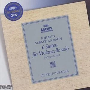 image of Johann Sebastian Bach 6 Suiten Fur Violoncello Solo by Johann Sebastian Bach CD Album