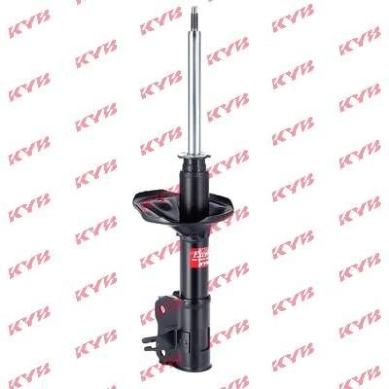 Image of KYB 333318 Shock absorber Front Axle Right, Gas Pressure, Twin-Tube, Suspension Strut, Top pin Shock Absorber (854)