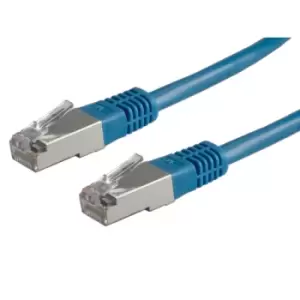 Image of Value S/FTP (PiMF) Patch Cord Cat.6, blue 5 m