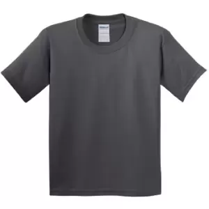 Image of Gildan Youth Unisex Heavy Cotton T-Shirt (XS) (Charcoal)