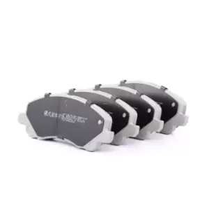 Image of ASHIKA Brake pad set PEUGEOT,CITROEN,MITSUBISHI 50-05-501 05191217AA,05191229AA,05191231AA 4605A261,5191217AA,5191231AA,5191244AA,68020494AA,5191217AA