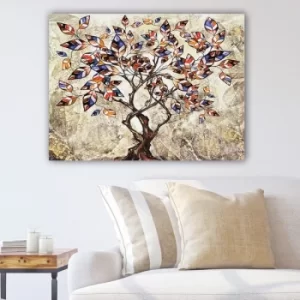 Image of 674730685_70100 Multicolor Decorative Canvas Painting