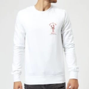 Image of Friends You Are My Lobster Sweatshirt - White - L