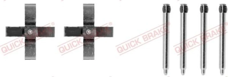 Image of QUICK BRAKE Brake pad fitting kit QUICK BRAKE 109-1266