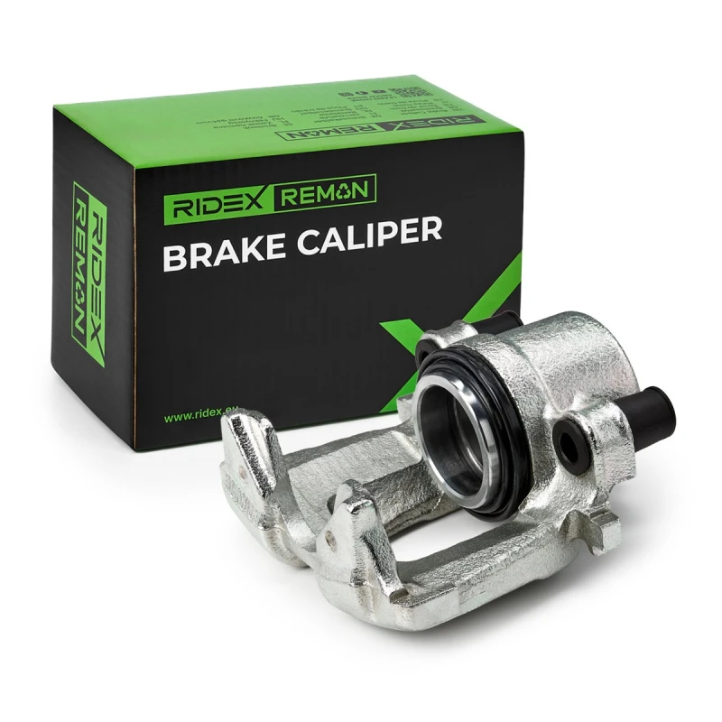 Image of RIDEX REMAN 78B2265R Brake caliper Front Axle Left Grey Cast Iron Brake Caliper (78)