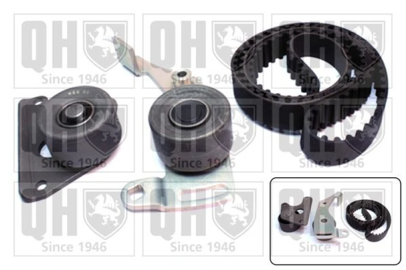 Image of QUINTON HAZELL Timing belt kit QUINTON HAZELL QBK107