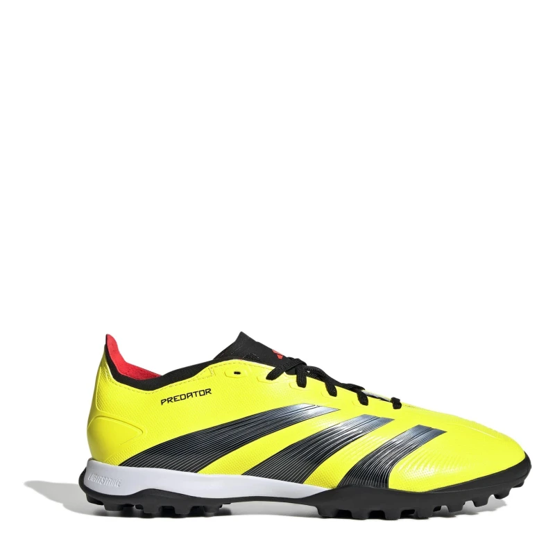Image of adidas Predator 24 League Low Turf Football Boots - Yellow Yellow 9.5
